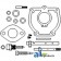 IHCK09 - Carburetor Kit, Complete (IH) "Viton" 	