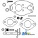 MSCK39 - Carburetor Kit, Basic (Marvel-Schebler) "Viton" 	