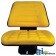 T222YL - Seat w/ Trapezoid Backrest, YLW	