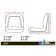 TM555GR - Seat, Michigan Style, GRY