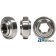 W208PPB16-I - Disc Bearing; Spherical, Hex Bore, Pre-Lube
