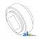 W208PP6-I - Disc Bearing; Cylindrical, Square Bore, Pre-Lube