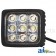 WL895 - Work Lamp, Led, Square, Combination Flood / Trapezoid Light Pattern