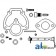 ZCK20 - Carburetor Kit, Complete (Zenith) 	